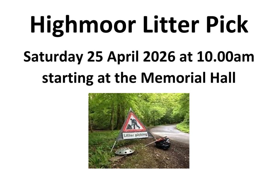 Highmoor Litter Pick poster